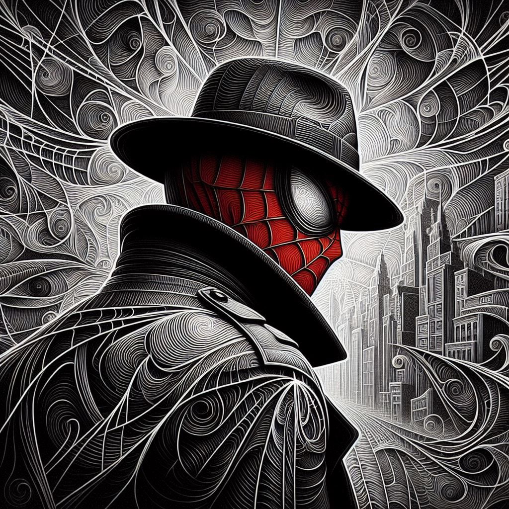Film noir Spider-man 2