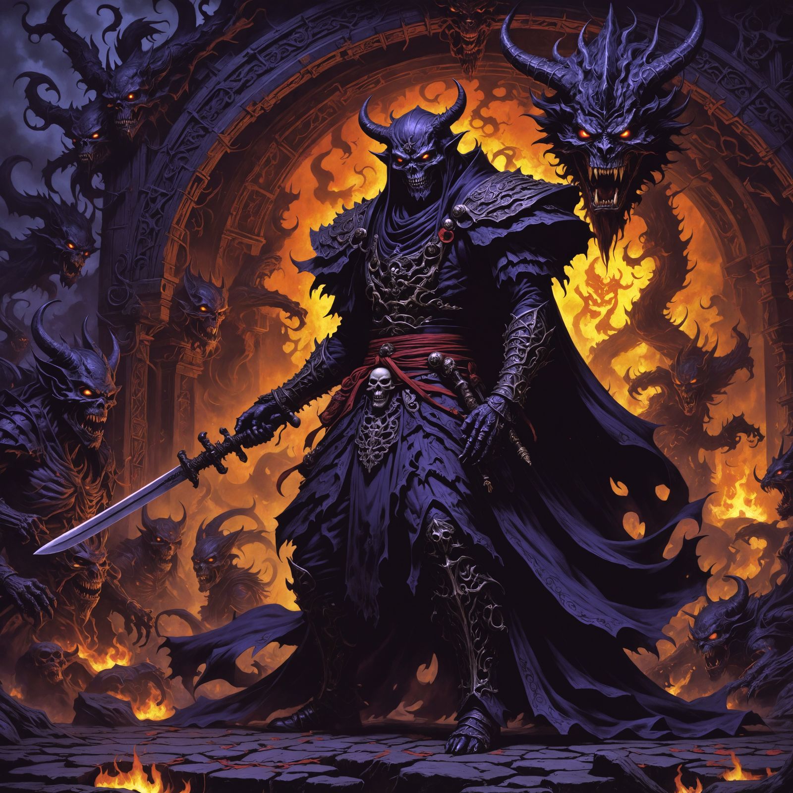 (Trading collectible card game card, vintage, highly detailed artwork