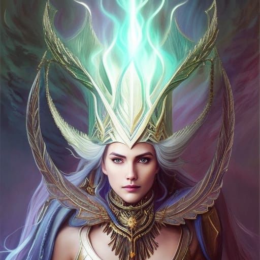 Feel the power of my magic crown  by @NillyBot