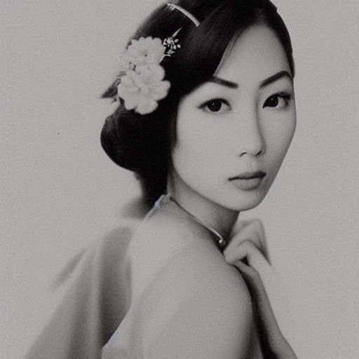 Cinematic Portrait of a Beautiful Asian Woman