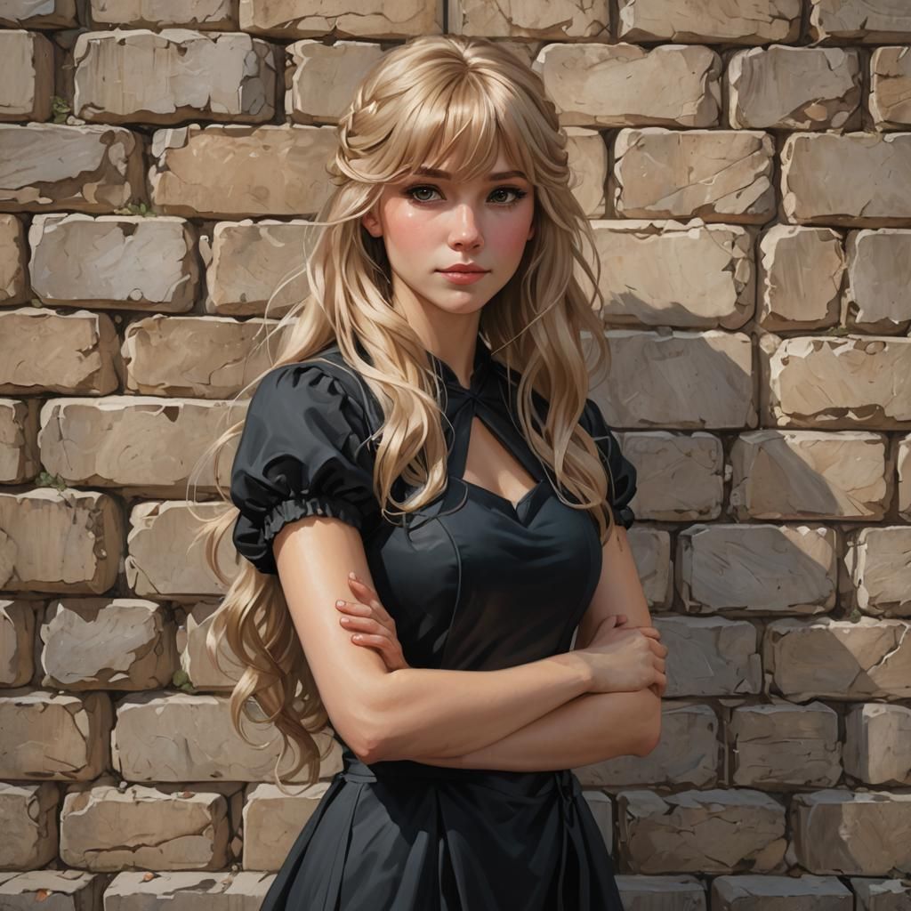 Black Dress - AI Generated Artwork - NightCafe Creator