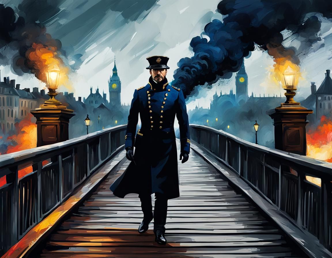 Inspector Javert on the Bridge