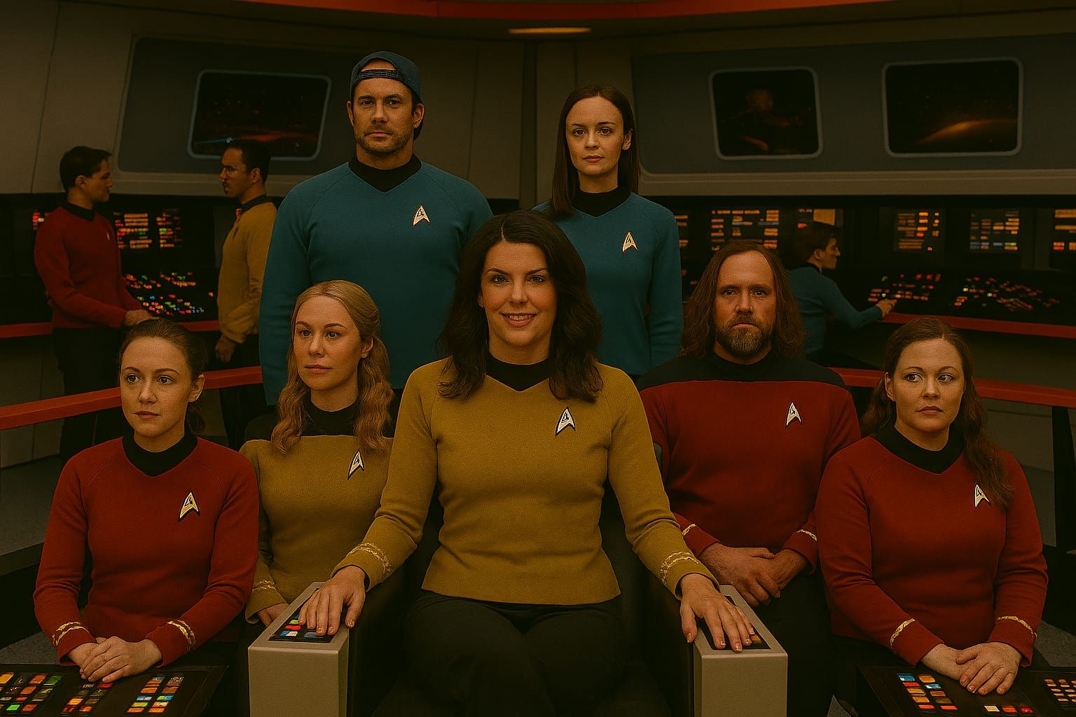 Gilmore Girls taking over the Enterprise