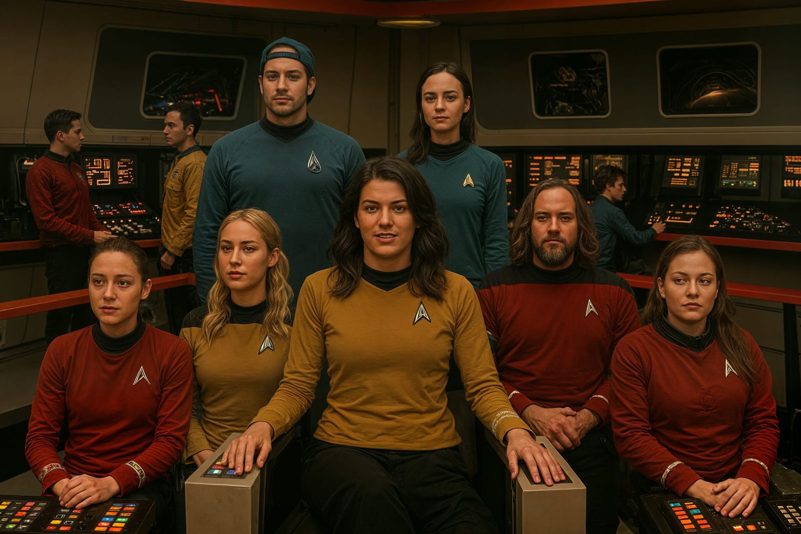 Gilmore Girls taking over the Enterprise