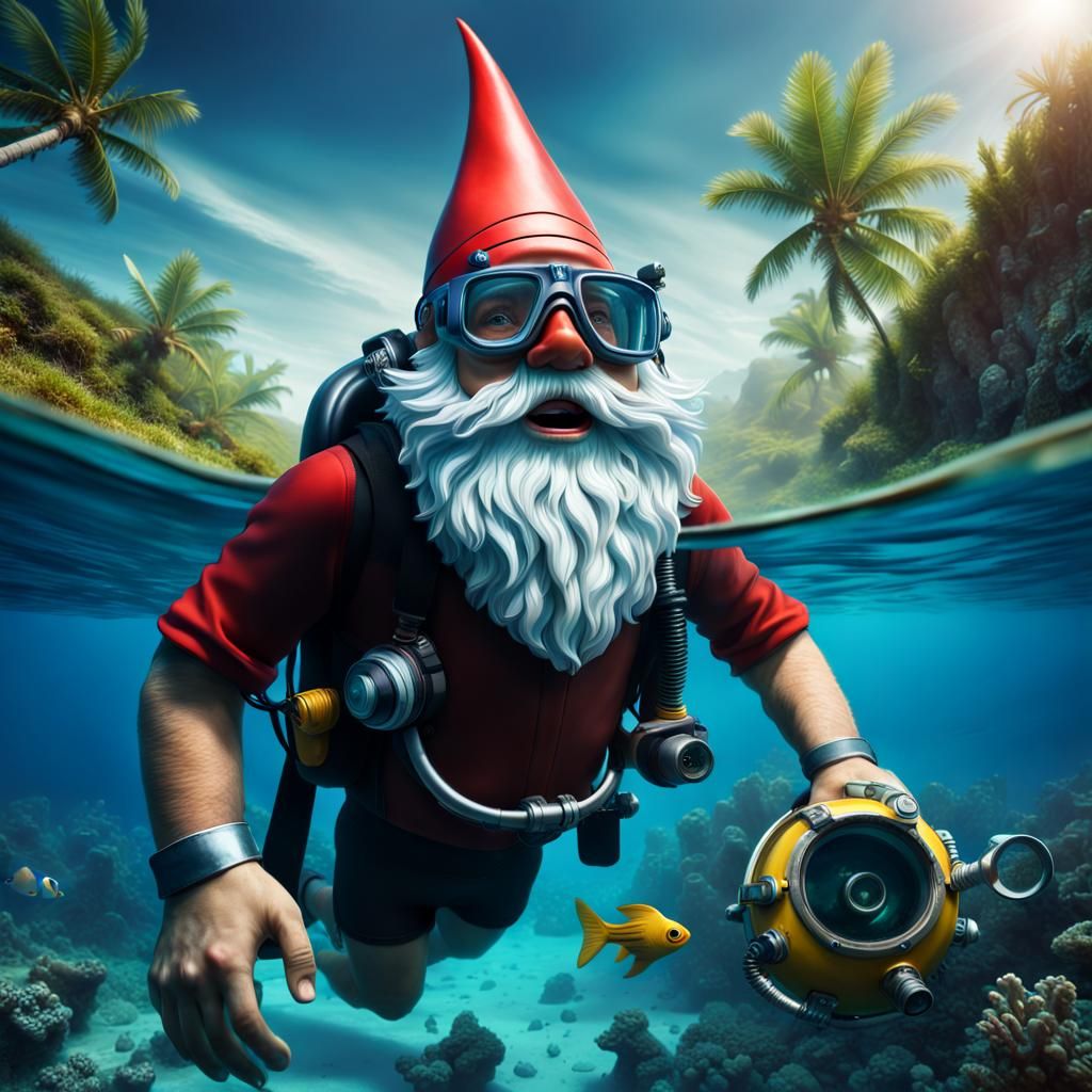 Scuba Gnome