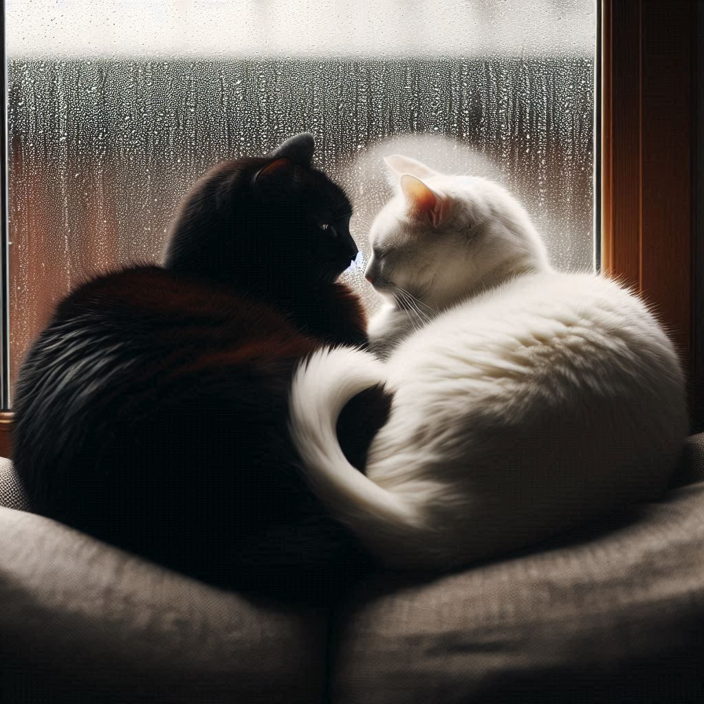 Yin and Yang Kitties
