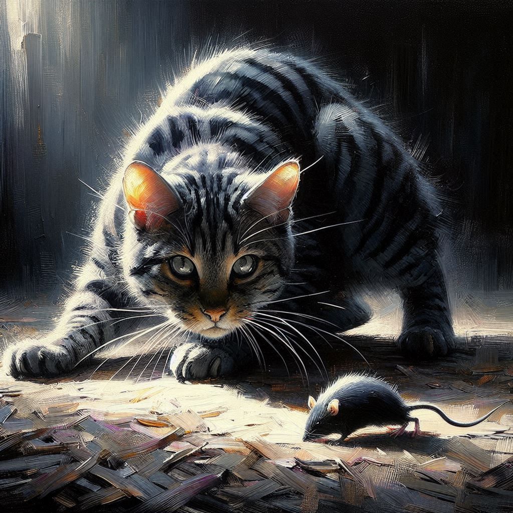 Cat and mouse