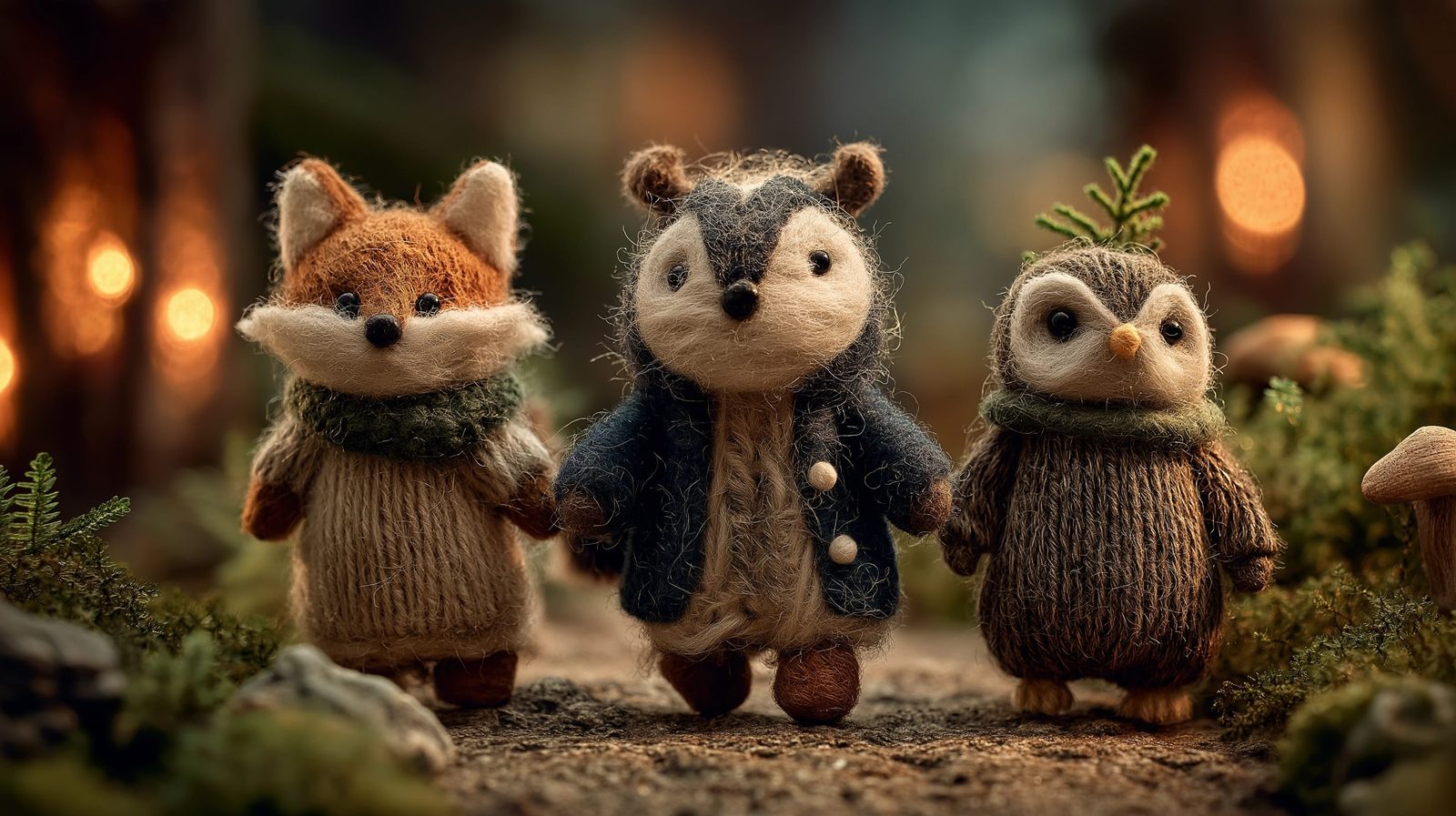 Felted Forest Friends Journey