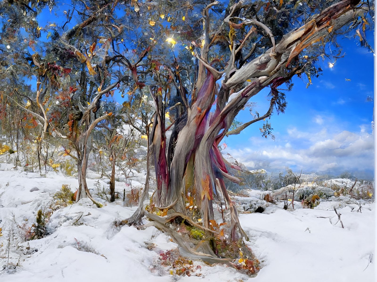 A little magic in Aussie snow country