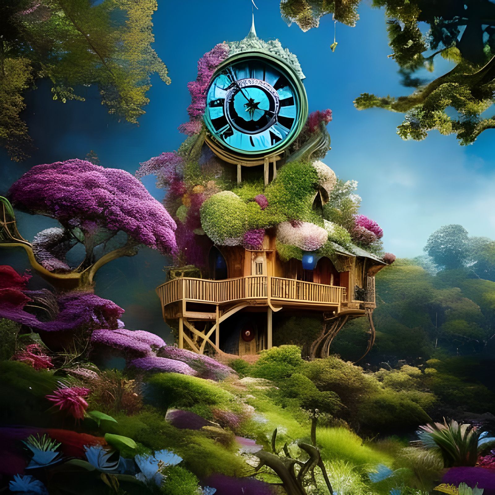 The clock house  by @blake delta