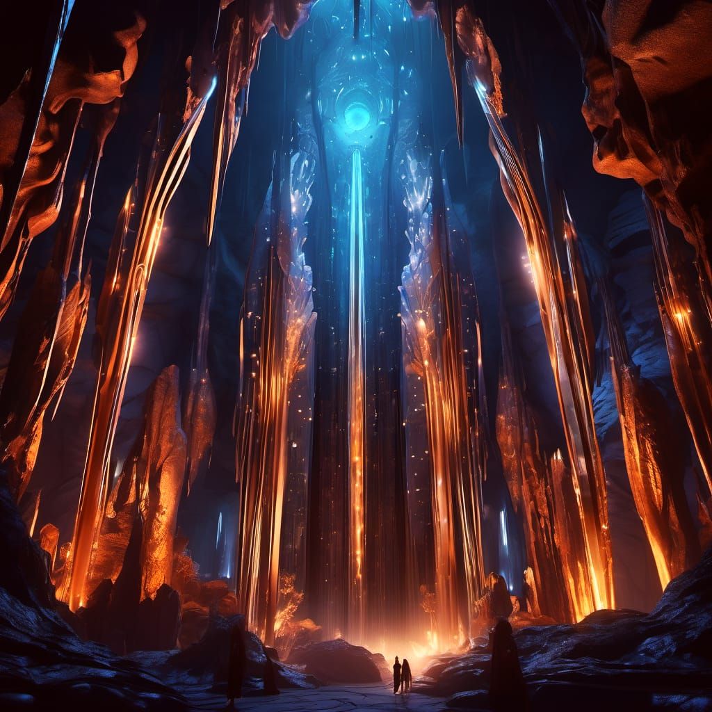 Crystal Cave On Makemake