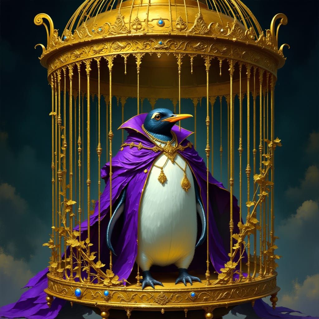 Emperor’s golden cage