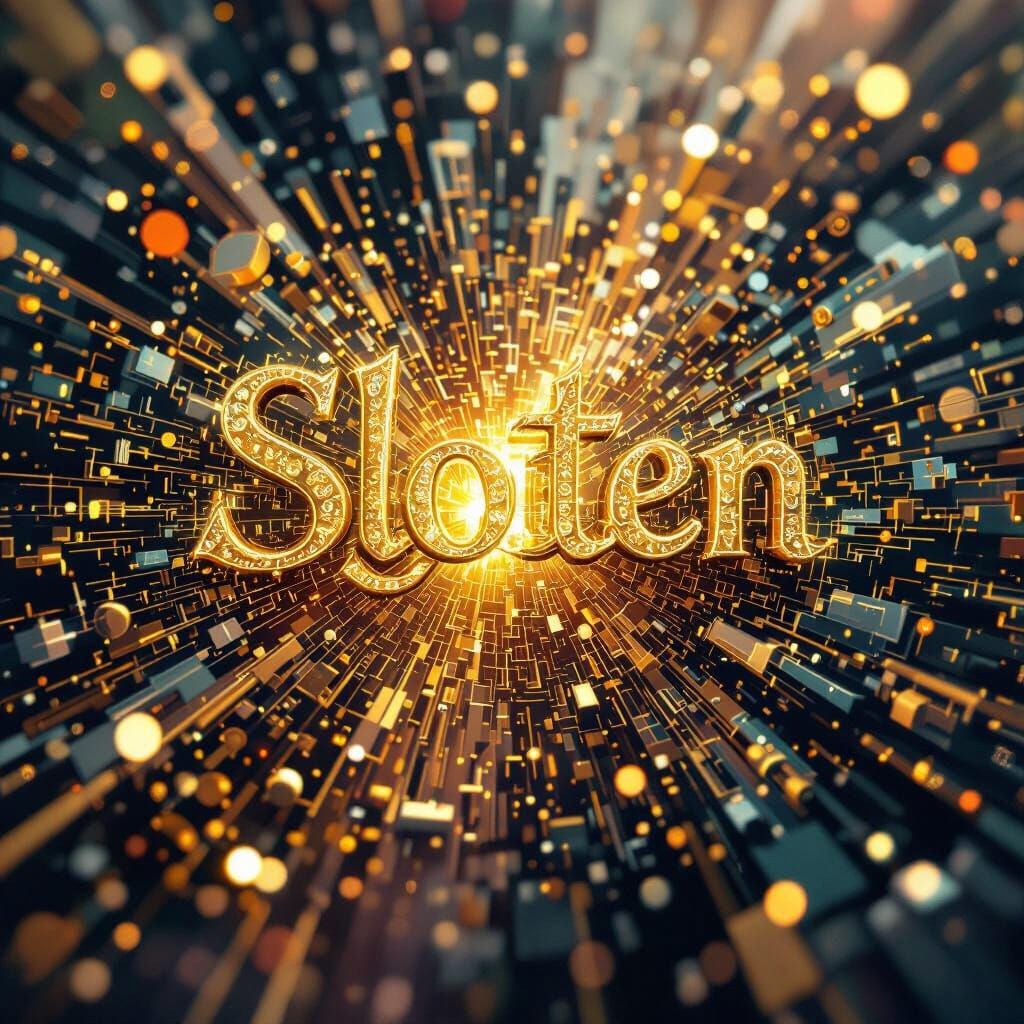 Golden Word of a Thousand Emotions in Abstract Art