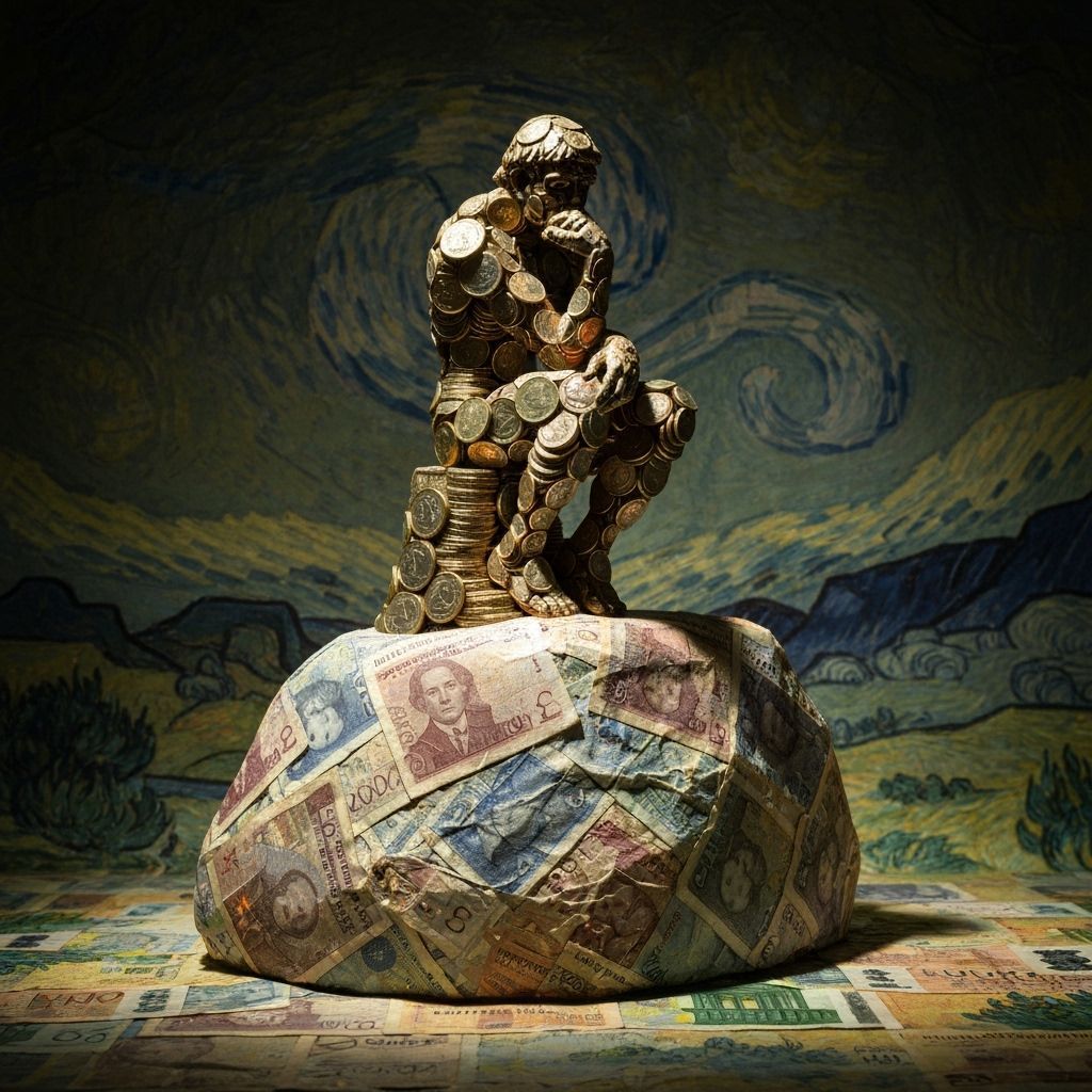 Thinking about money.  by @Hannah