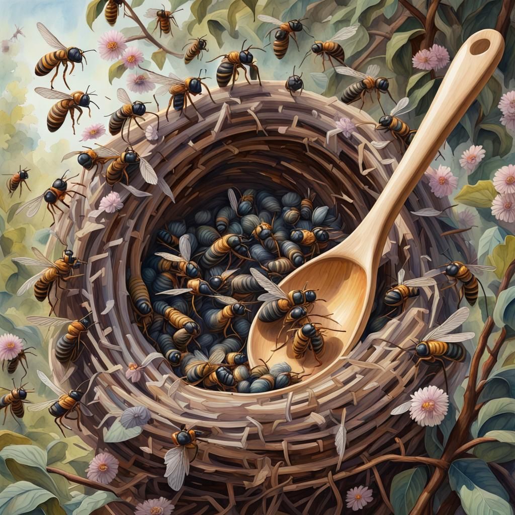 Stirring the hornet's nest  by @Wolf Parsnip