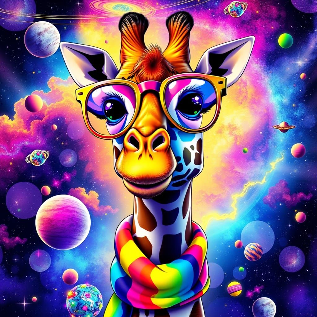 Giraffe  by @Kristen Dover