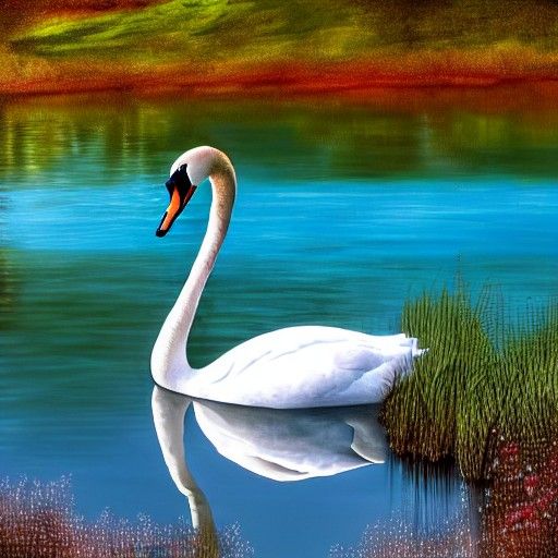 Beautiful swan