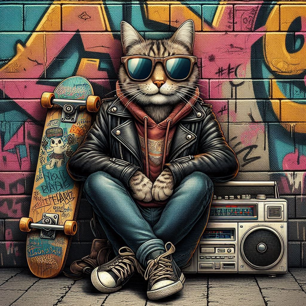 Hipster Cat