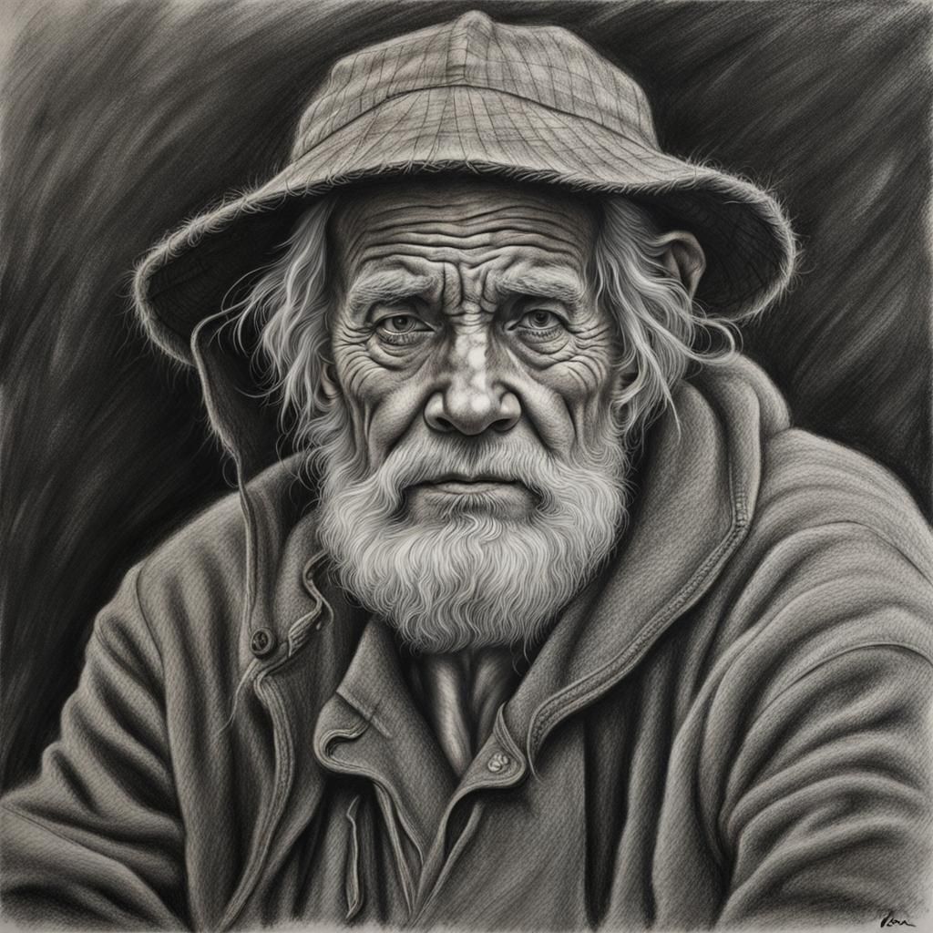 old fisherman - AI Generated Artwork - NightCafe Creator