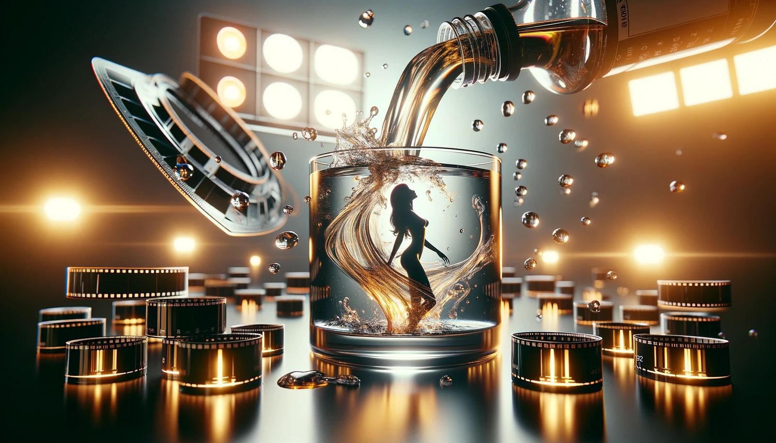 Liquid Dreams: Cinematic Essence in a Glass