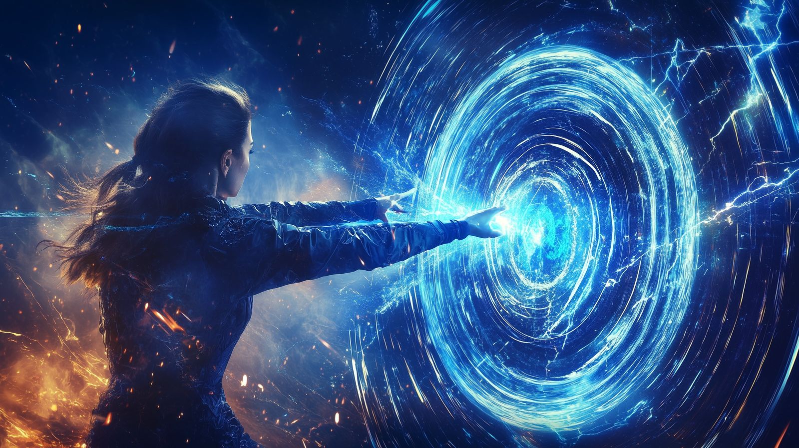 Astrophysicist at work