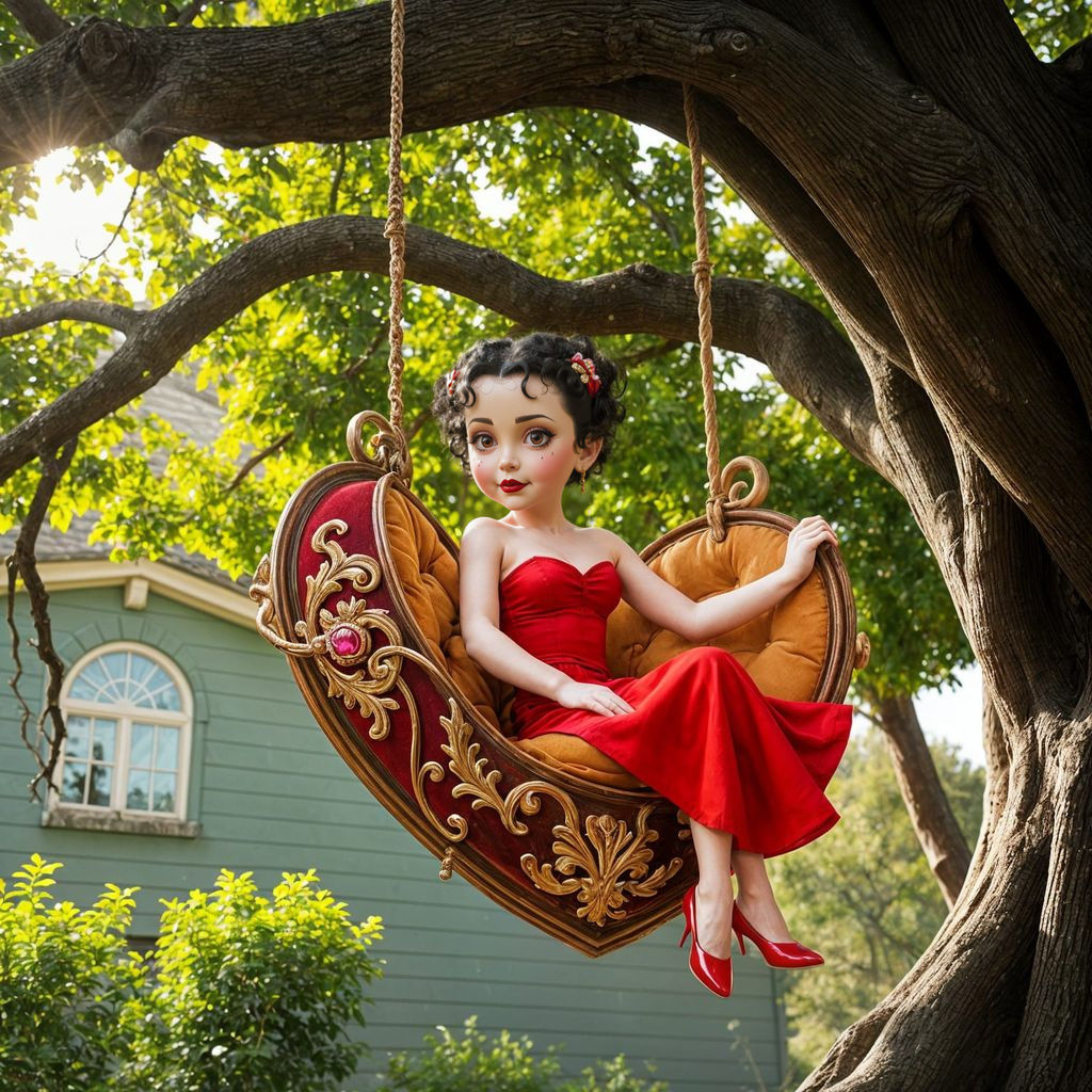 Meet Betty Boop  by @Lilsilverfish