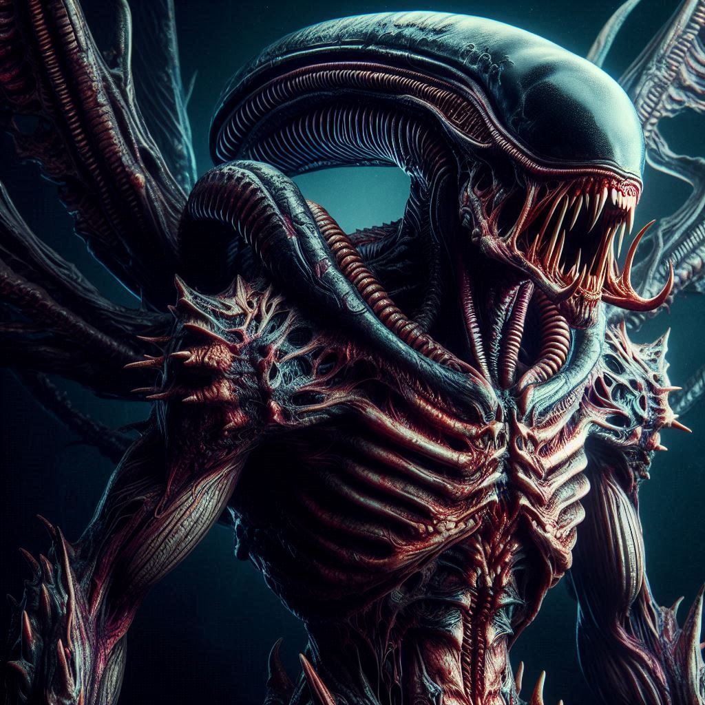 Corrupted xenomorph