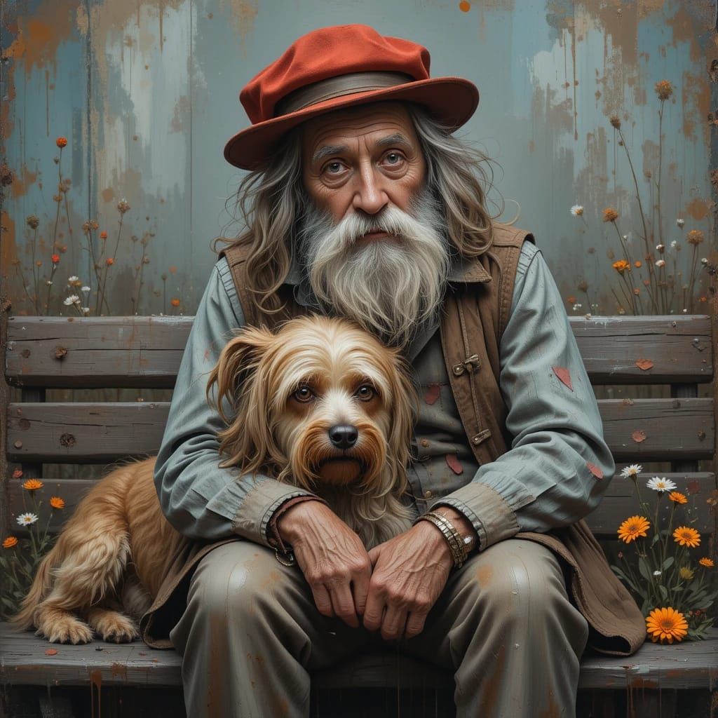 The Old-man's Doggy 🐶🐶😁