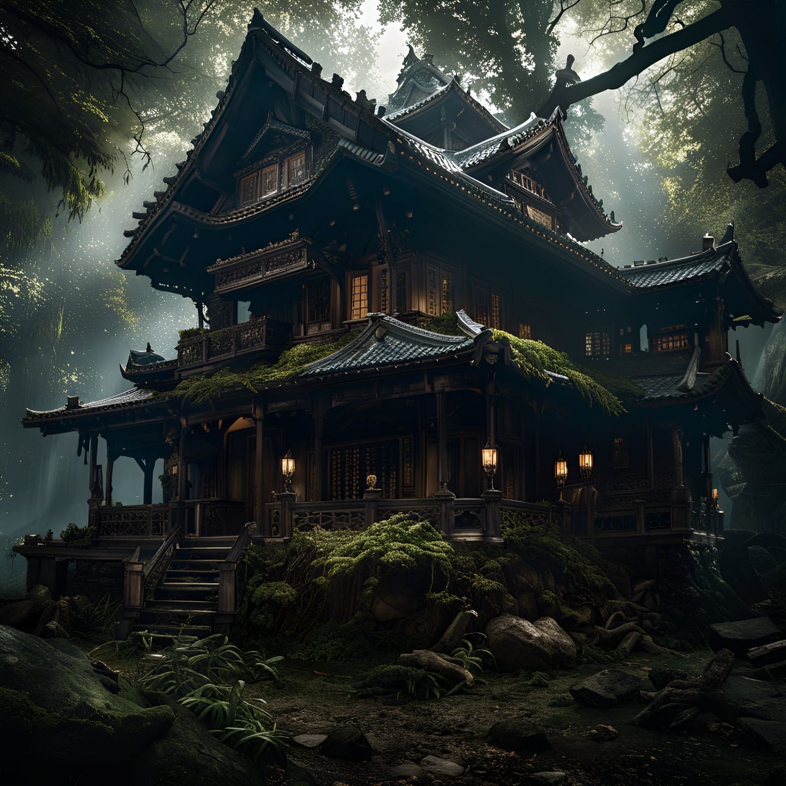 Korean Forest House