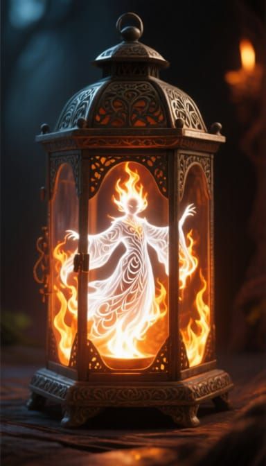 Enchanted Lantern  by @Z