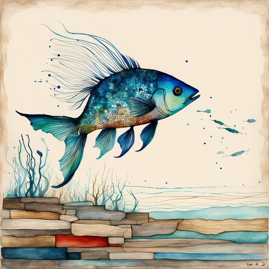 A fish  by @Solea