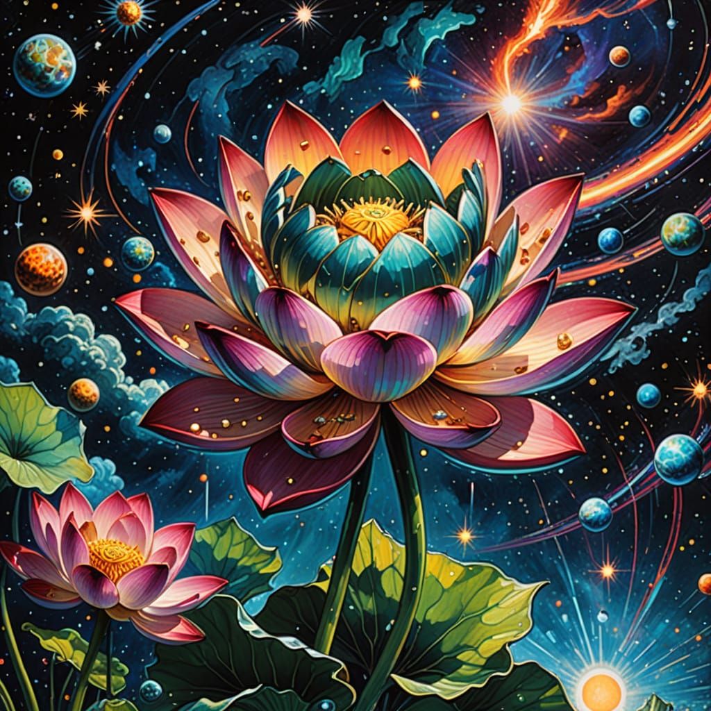 Lotus flower  by @Mike