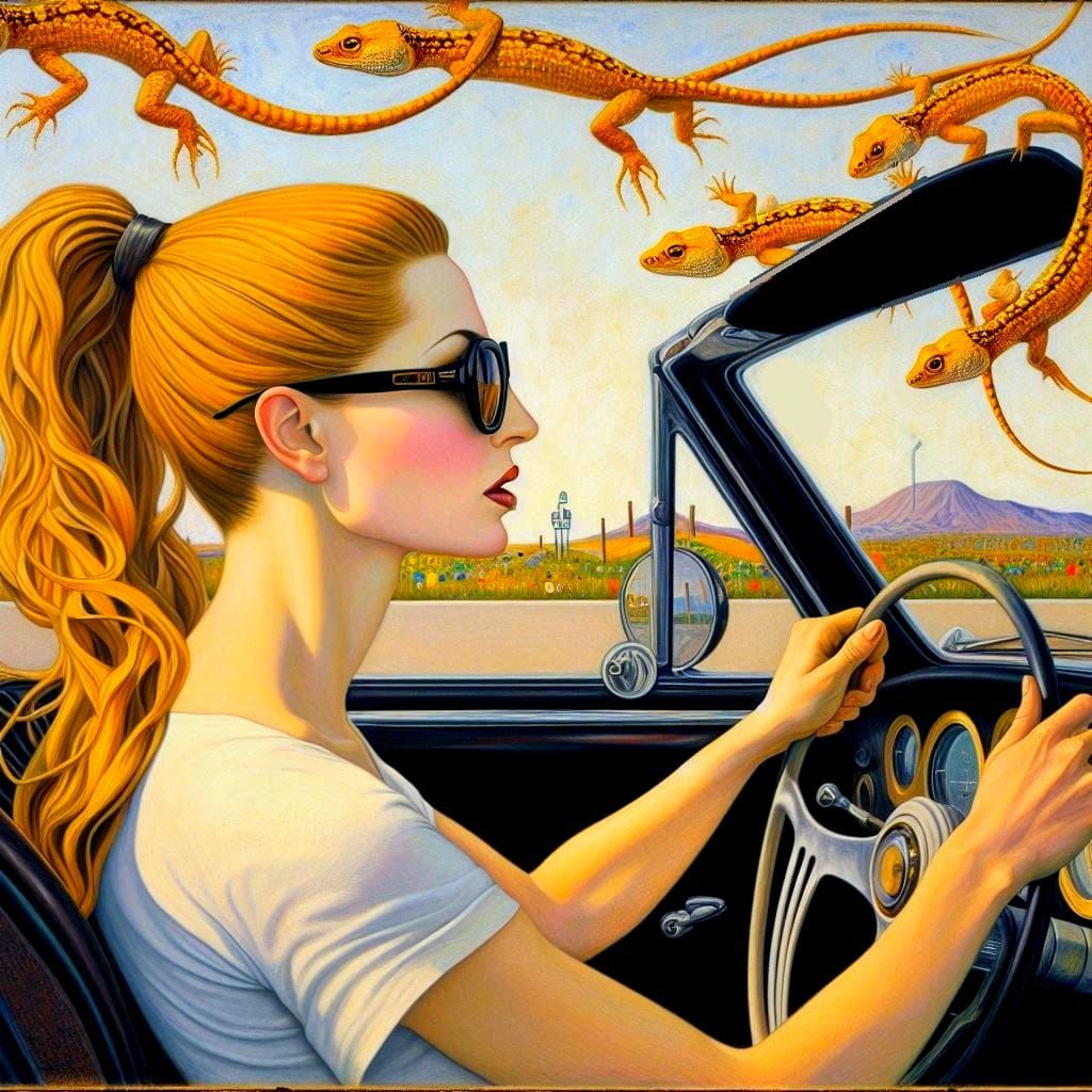 Alligator Lizards in the AIr... IN THE AIR