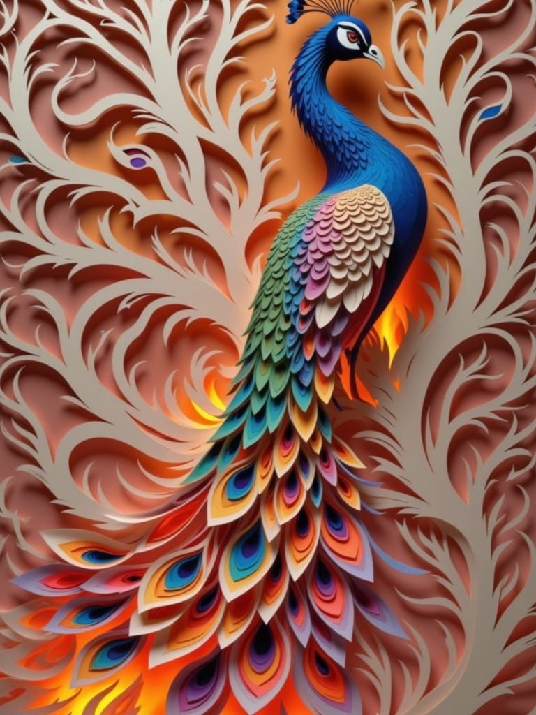 <lora:KirigamiFluxV0001:1.0>