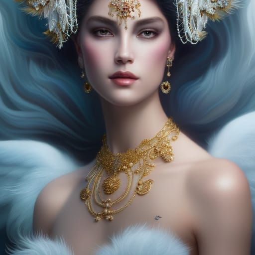 ANGELS - JEWELED - AI Generated Artwork - NightCafe Creator