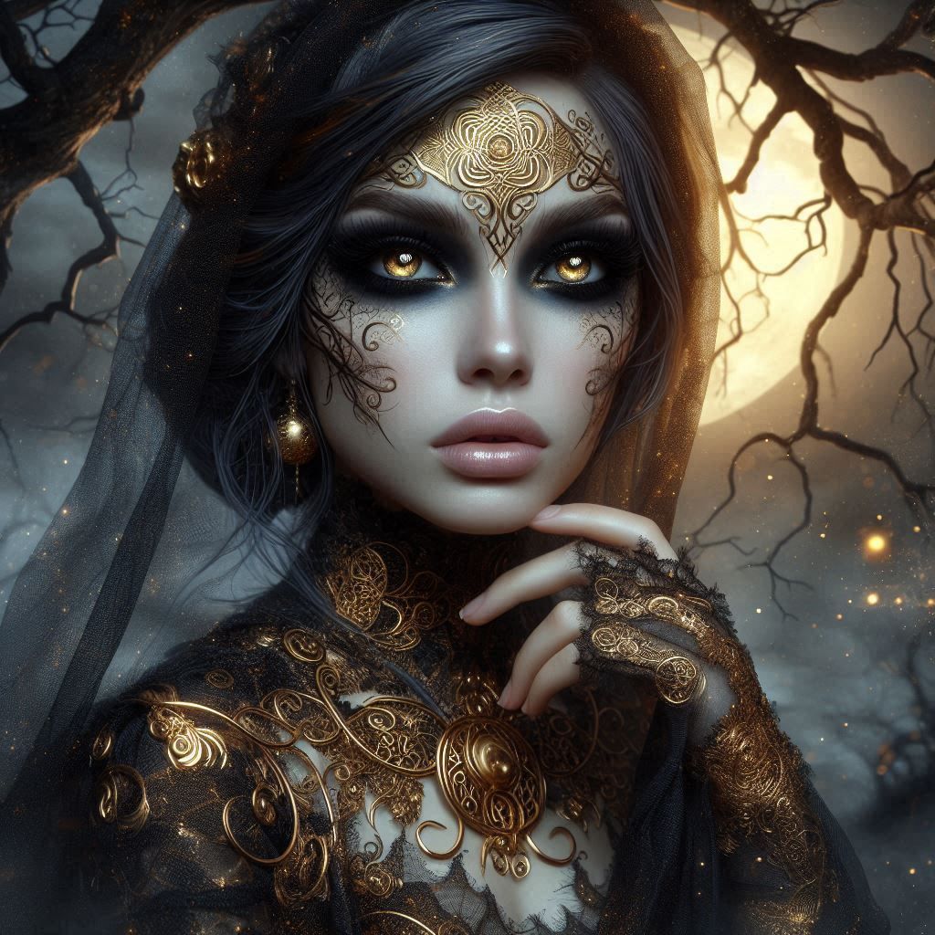 Beautiful with a pinch of spookiness