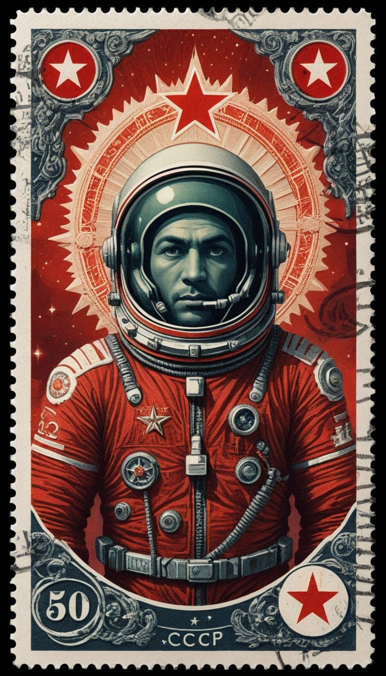 Space Stamps Russian Edition 5