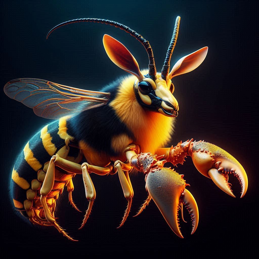 Bumbled Lobster Gazelle (Bumblebee-Gazelle-Lobster)