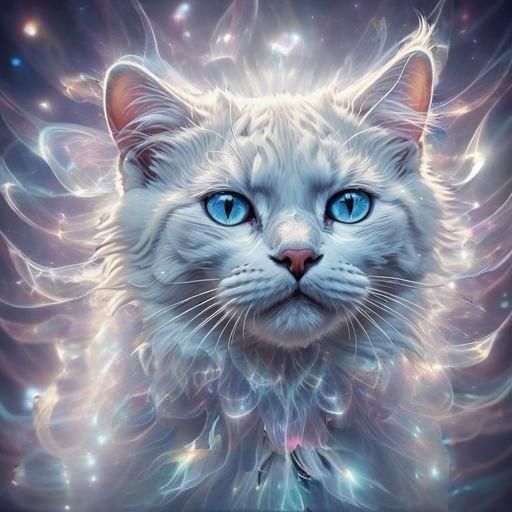 Astral ghost kitty