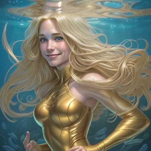 Stacy Underwater