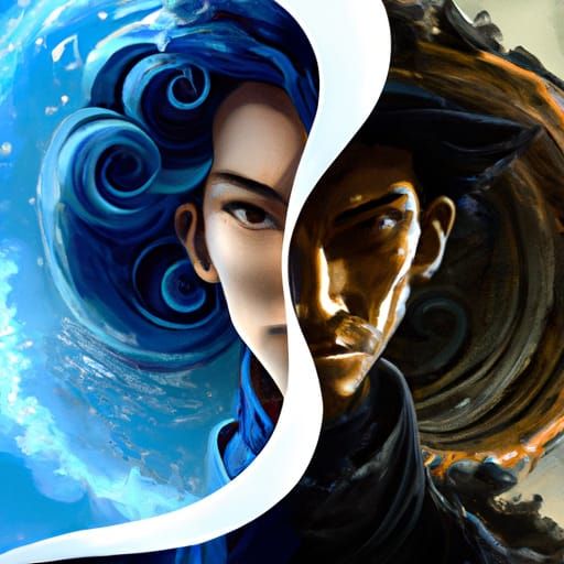 Ying and Yang. Opposites in one.