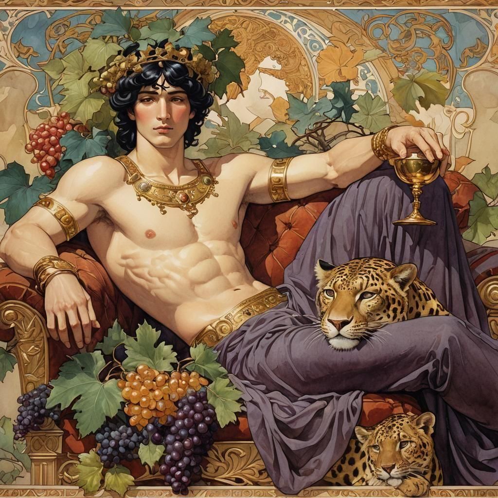 Dionysus  by @YersiniaP