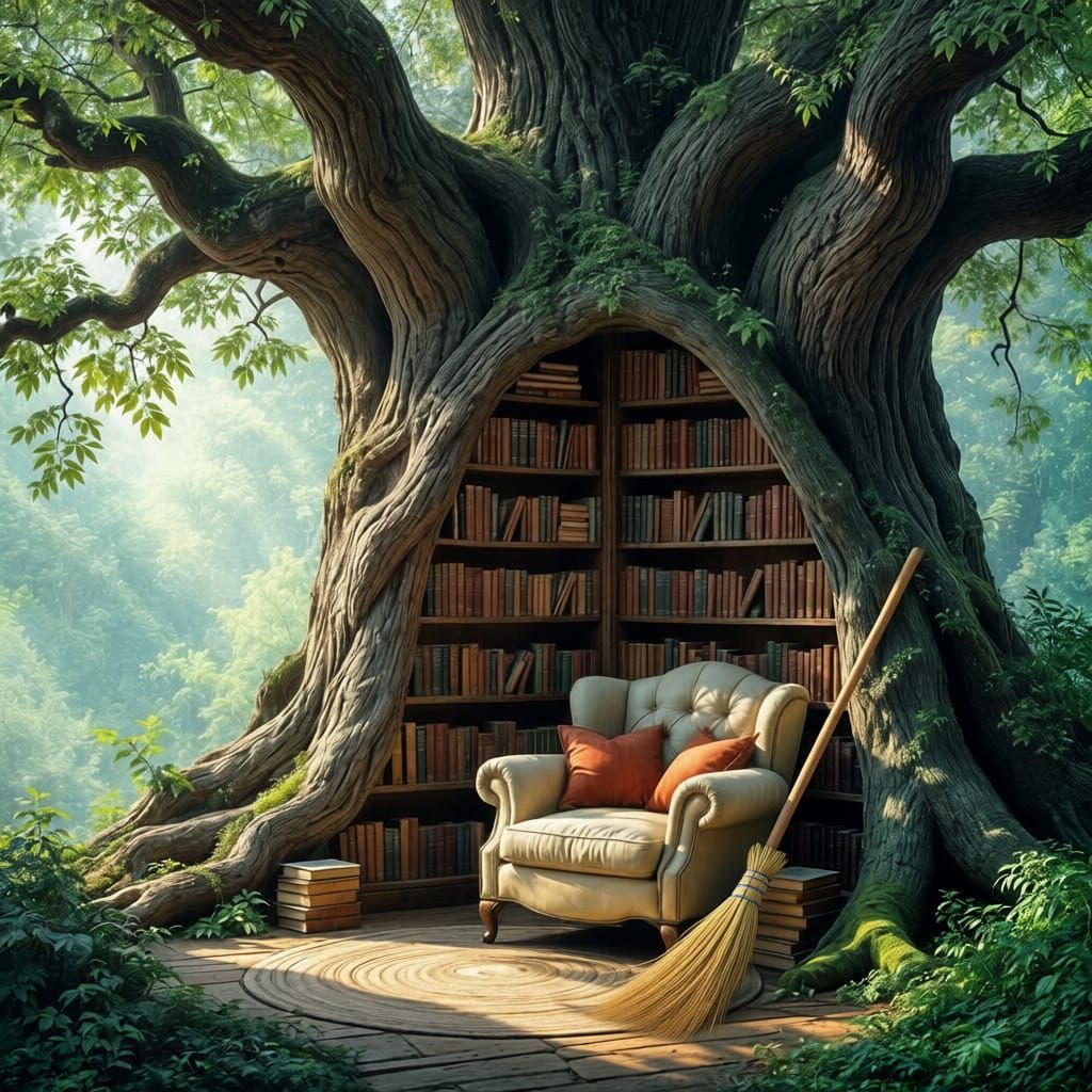 Cozy hideout  by @Mumbai AI