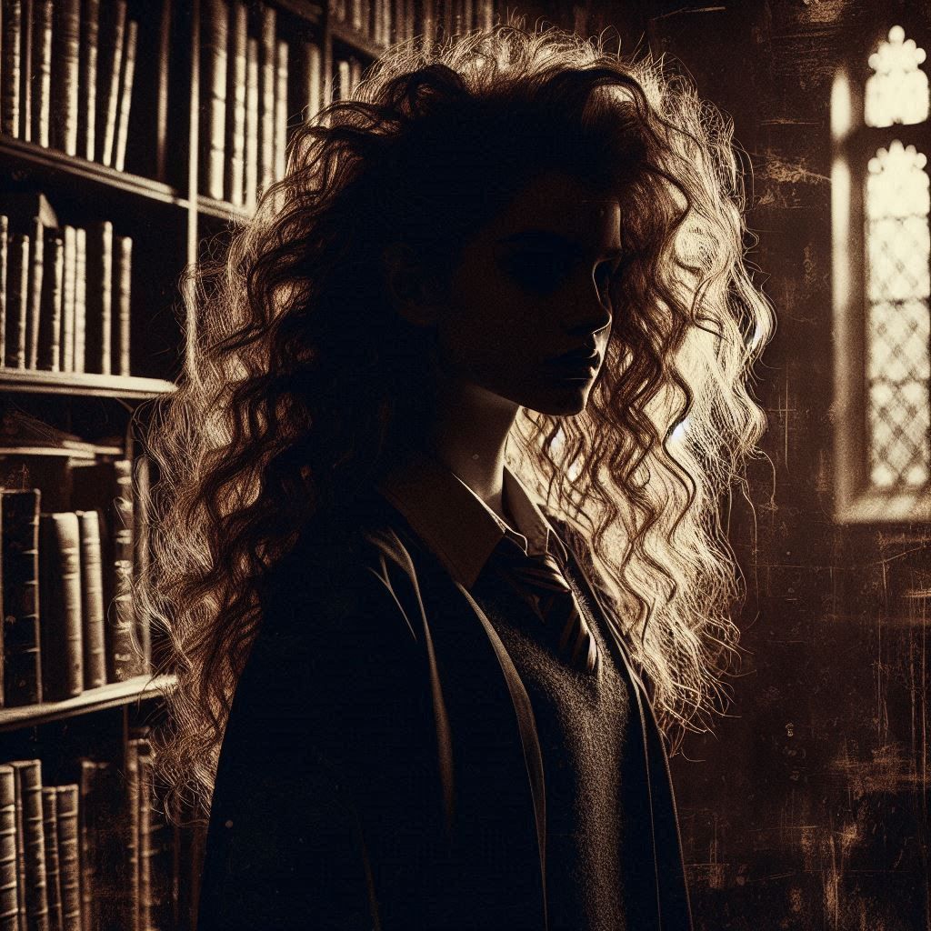 Silhouette Portraits - Hermione