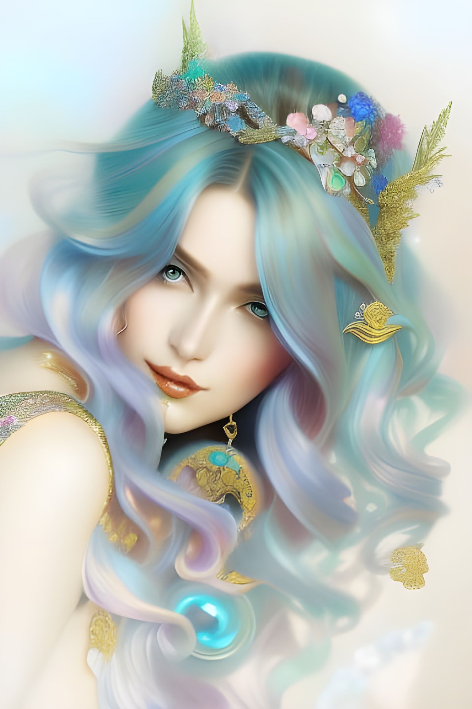 Weaving a spell AI Generated Artwork NightCafe Creator