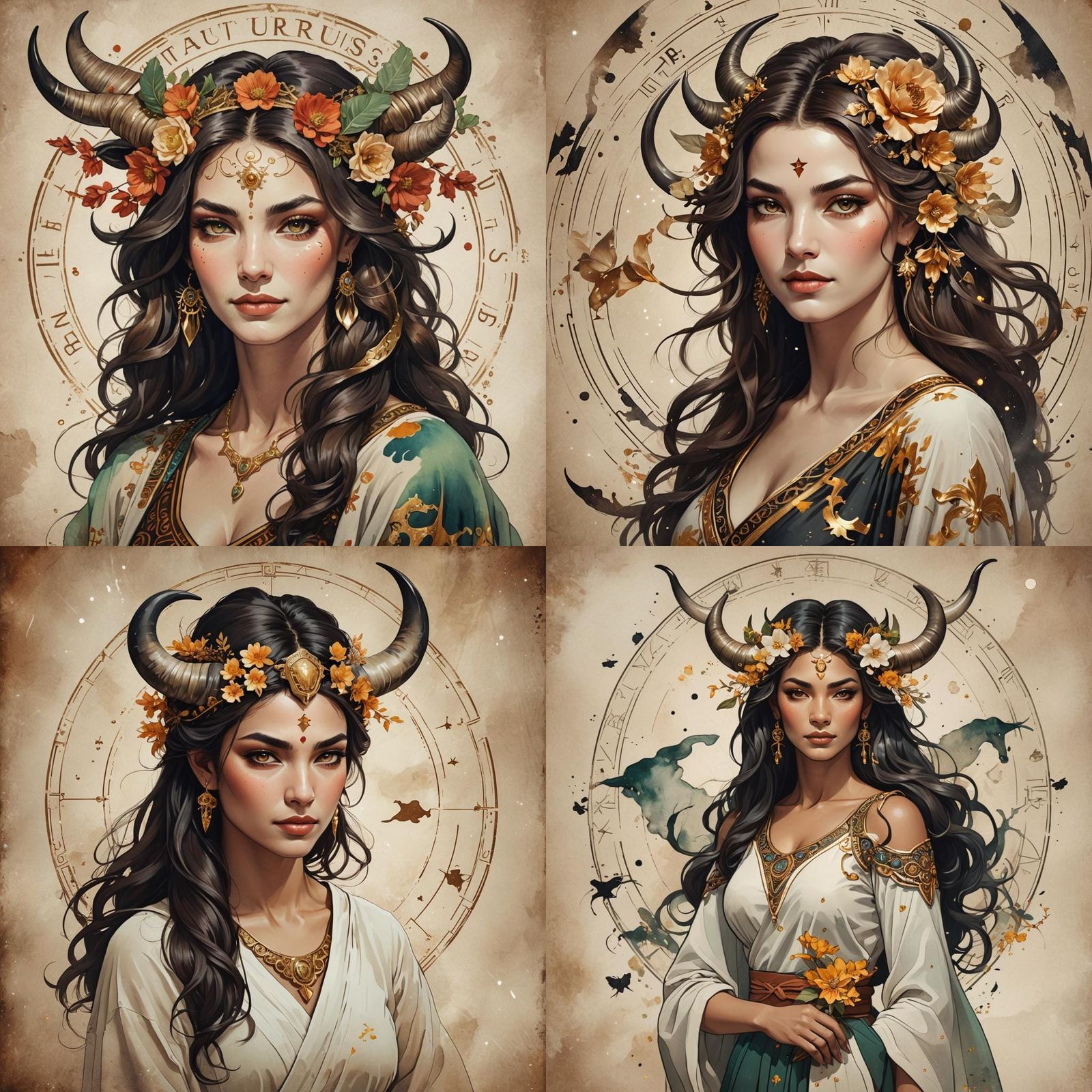 Beautiful Taurus Woman - AI Generated Artwork - NightCafe Creator