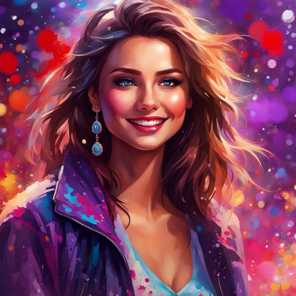 Dreamy girl