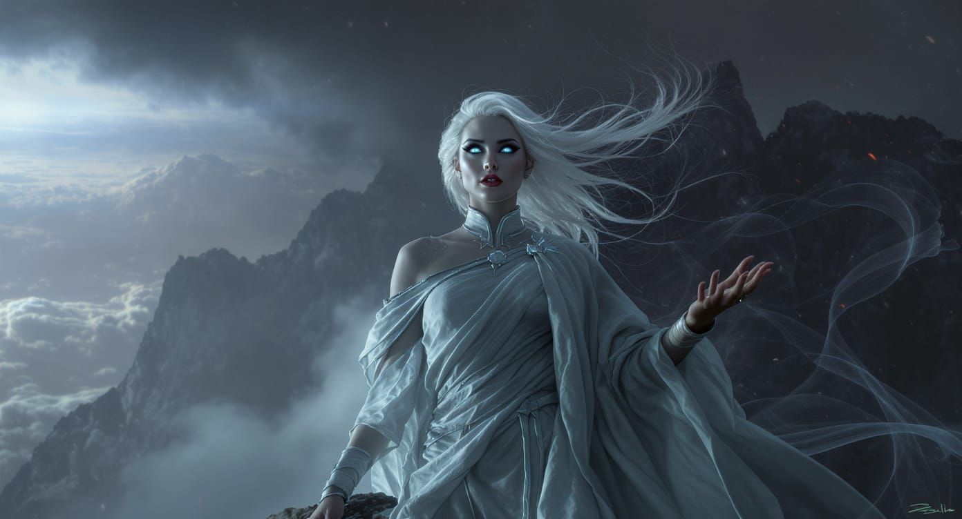 She’ll set the sky in flame