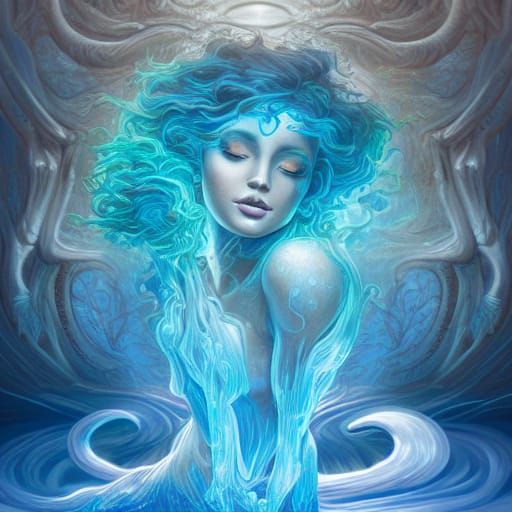 Water elemental  by @itsa_me