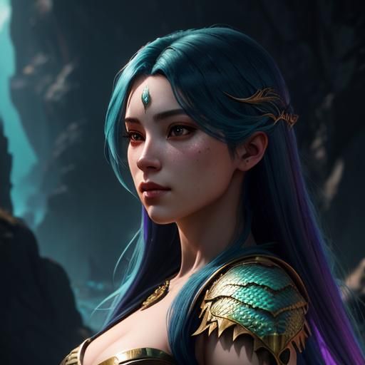 Female, Mermaid, Scales, Oracle